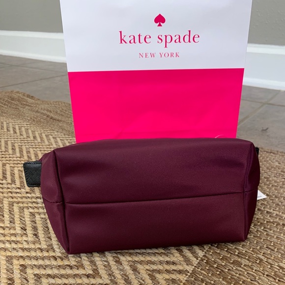NWT Authentic Kate Spade Nylon Makeup Bag - Picture 5 of 8